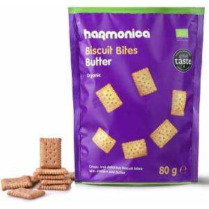 Harmonica Био бисквитки с лимец Harmonica, 80 g (9722) - ozone
