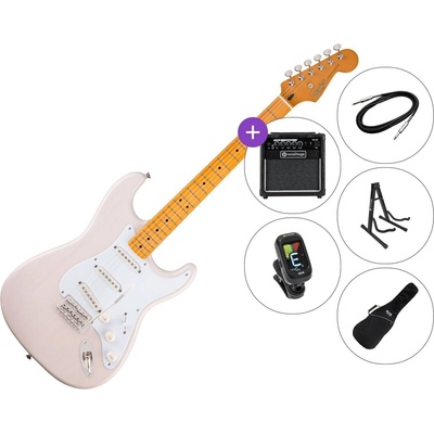 Squier Classic Vibe 50s Stratocaster MN SET 2 White Blonde Електрическа китара