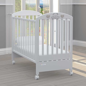 Bambino Casa Бебешко легло Bambino Casa - Luce, Bianco (2520) - baby