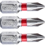 Fortum Кръстатен накрайник, комплект от 3, PH 1 x 25 мм, S2 4741201 (4741201)