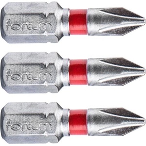 Fortum Кръстатен накрайник, комплект от 3, PH 1 x 25 мм, S2 4741201 (4741201)
