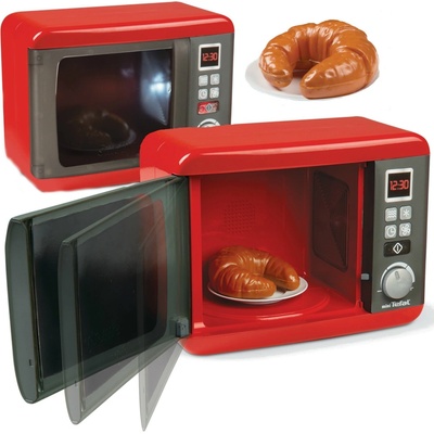 Smoby Tefal Elec Micro Wave mikrovlnka elektronická so zvukom svetlom a dvoma doplnkami