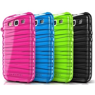 Pouzdro Musubo Rubber Band Samsung Galaxy S III i9300 modré – Hledejceny.cz