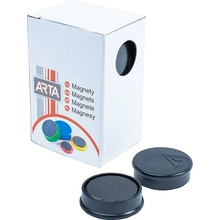Arta Magnety průměr 25mm černé 10ks