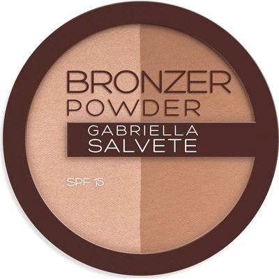 Gabriella Salvete Bronzer Power Duo SPF15 bronzující a rozjasňující pudr 9 g