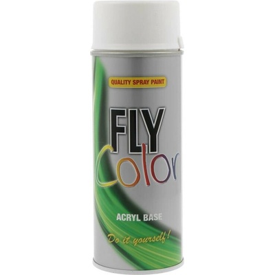 Fly Color akrylový sprej 400 ml biela matná