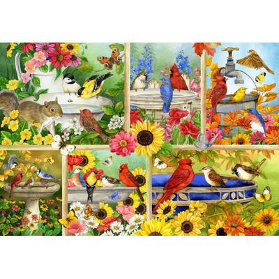 Bluebird Puzzle - Puzzle Feathers and Company - 1 000 piese