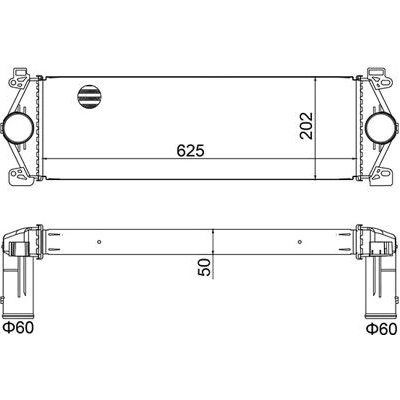 Chladič turba HART 631 270 (631270)