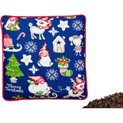 VFstyle Pohankový polštář Merry Christmas 40 x 40 cm