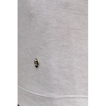 Mos Mosh Блуза с дълги ръкави с вълна Mos Mosh PETRI в сиво с ниско поло 172890 (172890)