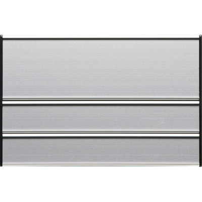 Dveřní tabulka pro papírové jmenovky, 187 x 125 mm, 1+2 řádky – Zboží Mobilmania