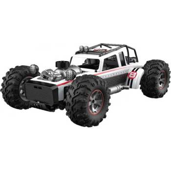 Crazon Състезателен джип с димен ефект, rc управление 1: 10, бял (cr333-yc21121-w)