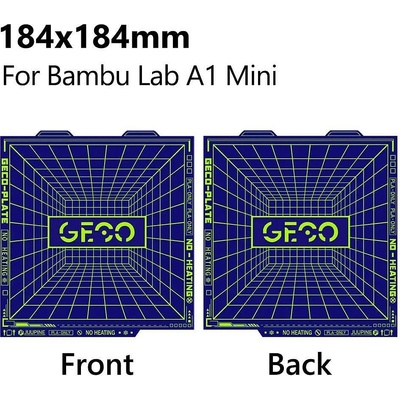 Two Trees Двустранна подложка GECO за PLA - за студен печат (Anycubic / Creality / Bambu и други)