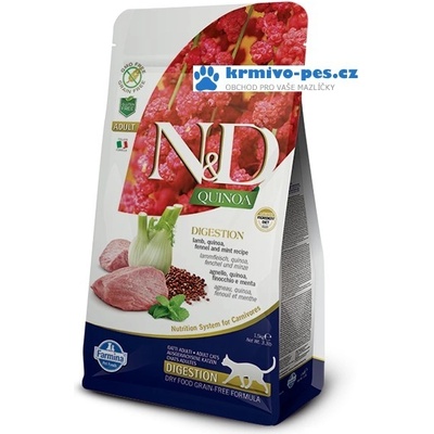 N&D GF Quinoa Cat Digestion Lamb & Fennel 1,5 kg