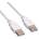 Valueline Кабел usb 2.0, a - a, m/m, бял, 0, 8 м 11.99. 8909-50 (11.99.8909-50)