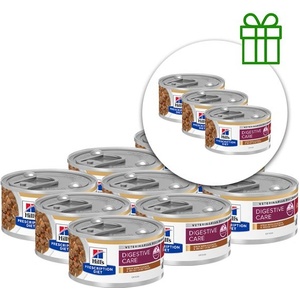 Hill's Hill s Prescription Diet i/d Stew Грижа за храносмилането консерви за котки 82 г, 9+3 БЕЗПЛАТНО