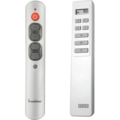 GENERAL Velux wlr 100 50 02, wlr 100 50 01, wlr 160 50 01, wlr 160 50 02 за 1 мотор - съвместимо марково дистанционно управление Генерал (wlr 100 50 02, wlr 100 50 01, wlr 160 50 01, wlr 160 50 02 за 1 мотор)