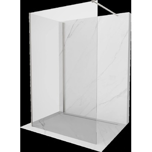 Mexen Kioto душ стена Walk-in 110 x 70 см, прозрачна, матов никел - 800-110-212-97-00-070 (800-110-212-97-00-070)