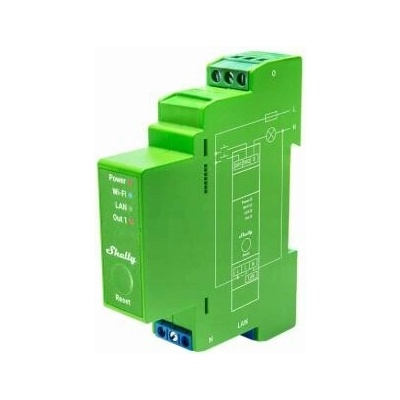 Shelly Pro Dimmer 1PM - stmívací modul (LAN, WiFi, Bluetooth)