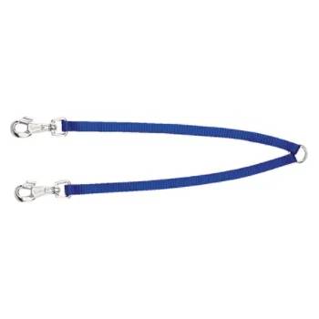 Ferplast Тwin - Повод за две кучета , 10мм/ 36 см. - син