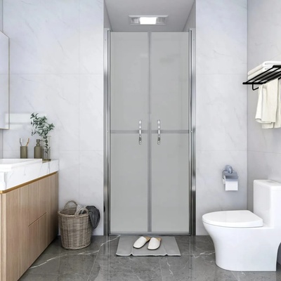 vidaXL Врата за душ, матирано ESG стъкло, 71x190 см (148792)