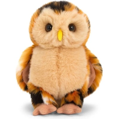 Keel Toys Диви животни - Бухал - бежово-кафяво - 18 см - Keel Toys
