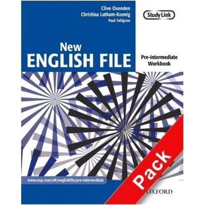 NEW ENGLISH FILE PRE-INTERMEDIATE WORKBOOK + CD ROM PACK - Clive Oxenden; Paul Seligson