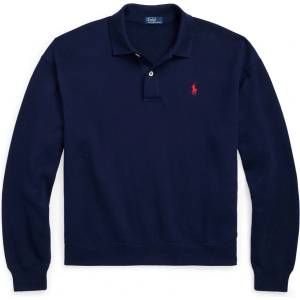 Ralph Lauren Women's 1/4 Zip Fleece - CRUISE NAVY