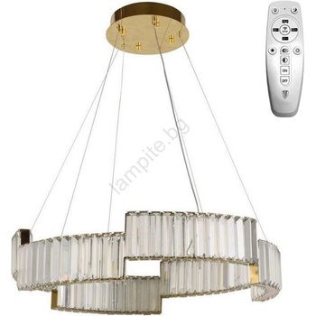 Image 1 of NEDES Led Димируем пендел led/40w/230v 3000-6500k златист + дистанционно управление (nd3527)