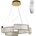 NEDES Led Димируем пендел led/40w/230v 3000-6500k златист + дистанционно управление (nd3527)