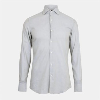 HUGO BOSS Риза с дълъг ръкав Boss Men's Oxford Long Sleeve Shirt - Medium Green