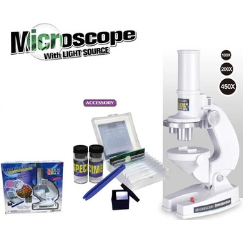 GUGA STEM Stem комплект - Детски микроскоп 100/200/450Х (sh1061)