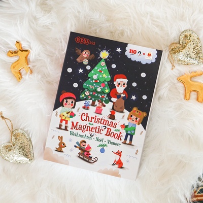 Magnetická kniha Vánoce / Christmas Magnetic Book - kolektiv autorů