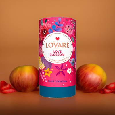 LOVARÉ Love Blossom sypaný černý čaj 80 g