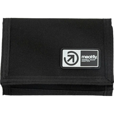 MEATFLY Портфейл Meatfly Dewey Black / White Meatfly | Cheren | МЪЖЕ | ЕДИН РАЗМЕР