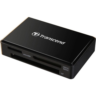 Четец за карти Transcend All-in-1 Multi Memory Card Reader USB 3.0/3.1 Gen 1 Black (TS-RDF8K2)
