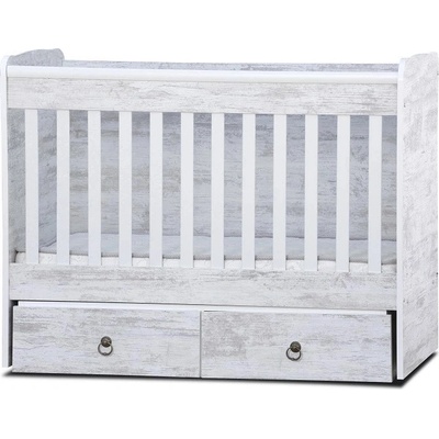 Дейзи Н Бебешка кошара Тони 70/140 с неподвижна решетка антик