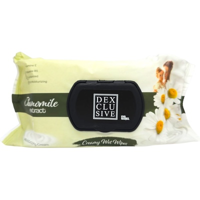 Dexclusive мокри кърпи, 120 броя, Лайка