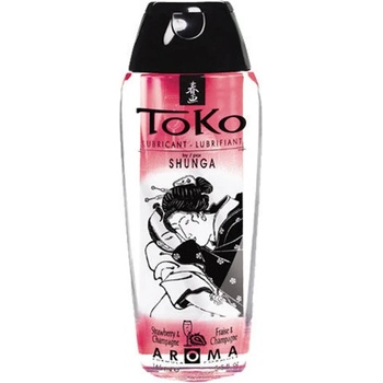 Лубрикант, аромат на шампанско и ягода - Toko Aroma 165ml (SHUNGA0041)
