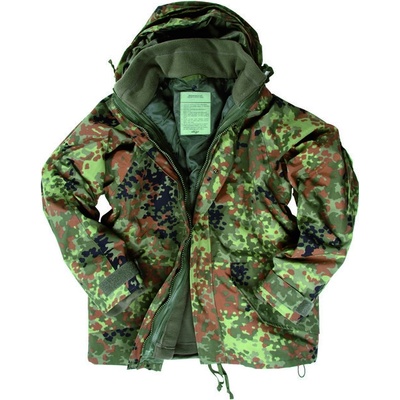Bunda Mil-tec US s vložkou fleece flecktarn nemecké
