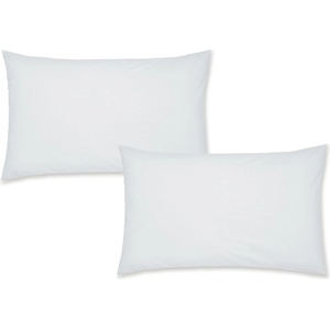Catherine Lansfield Перкалови калъфки за възглавници 2 бр. 50x75 cm Easy Iron Percale - Catherine Lansfield (BD/18277/W/HPC2/WH)