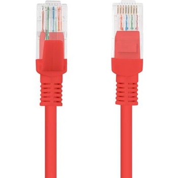Lanberg Кабел Lanberg Patchcord RJ45 кат. 6 UTP 1.5m червен (PCU6-10CC-0150-R) (PCU6-10CC-0150-R)