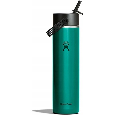 Hydro Flask 24 Oz Lightweight Wide Flex Straw Cap 710 ml zelená lesk