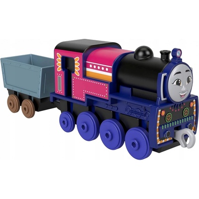 Mattel Tomáš a přátelé Tahací kovová mašinka s vagónem ASHIMA HNN20 – Zboží Dáma