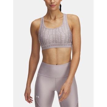 Under Armour Женски сутиен с кръстосани гърбове Mid Print Under Armour | Siv | ЖЕНИ | XS