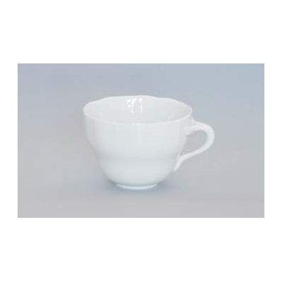 Český porcelán Dubí šálka porcelánová biela vysoká B 0,20l
