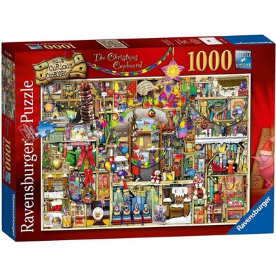 Ravensburger Stewart Christmas Library 1000 dielov