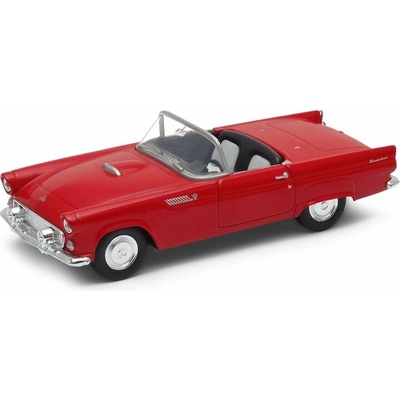 Welly Ford 1955 Thunderbird modrý 1:34