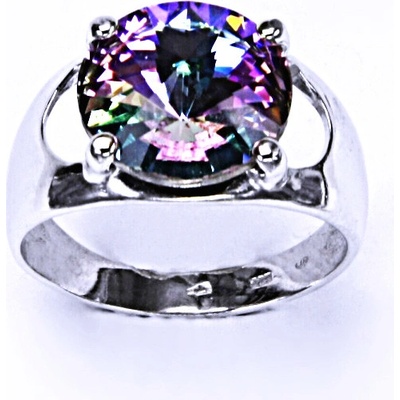 Čištín stříbrný krystal Swarovski vitrail light T 1188