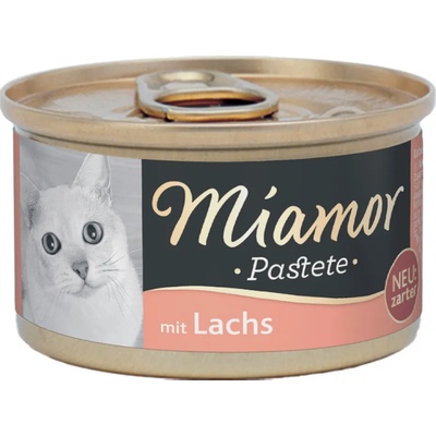 Miamor 12х85г Miamor Pastete, консервирана храна за котки - сьомга